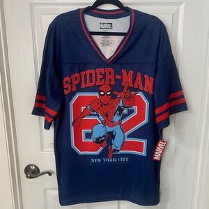 Marvel Spider-Man Navy and Red Jersey
